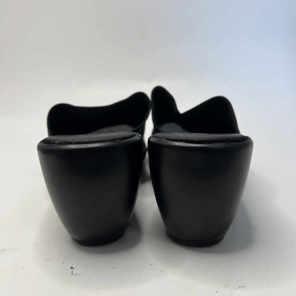 Onex Women's Wedge Sandals Black Sparkly Silver Animal Print Wedge Size 7 (37) - Picture 8 of 13